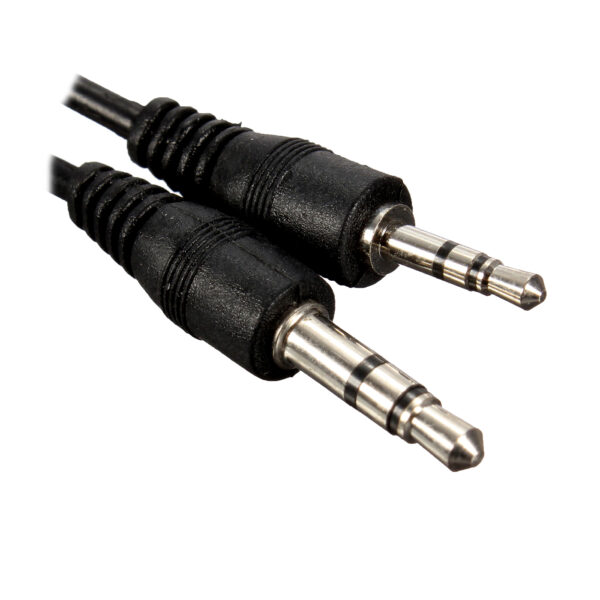 3.5mm Aux Cable Audio Lead Male Stereo Jack for Car PC Phone - 50 cm Short Cable
