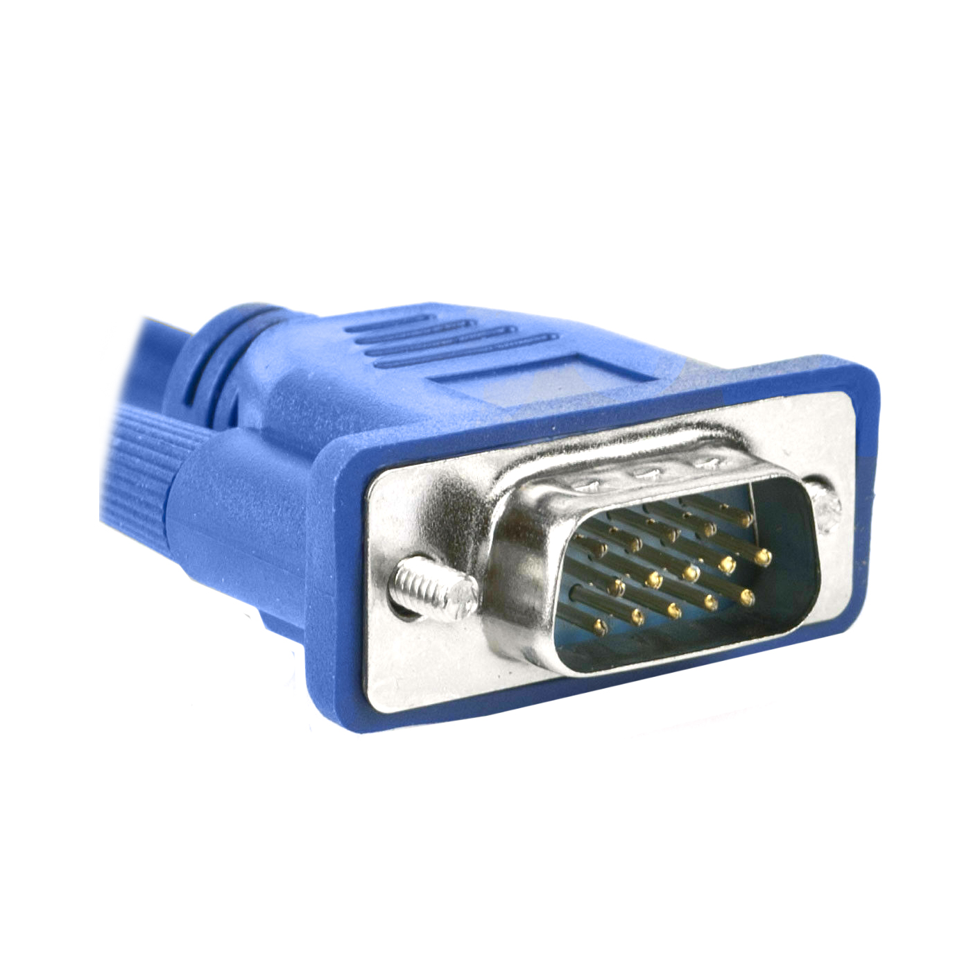 VGA Blue 15 Pin Male to Male 5FT Monitor Video Cable For Computers TV LCD 
