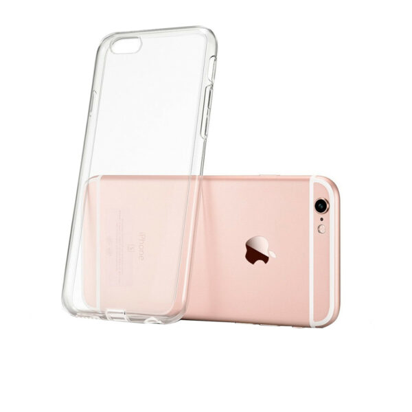 Shockproof Clear Protective Soft Silicone Case Cover Compatible with iPhone 6- 6S