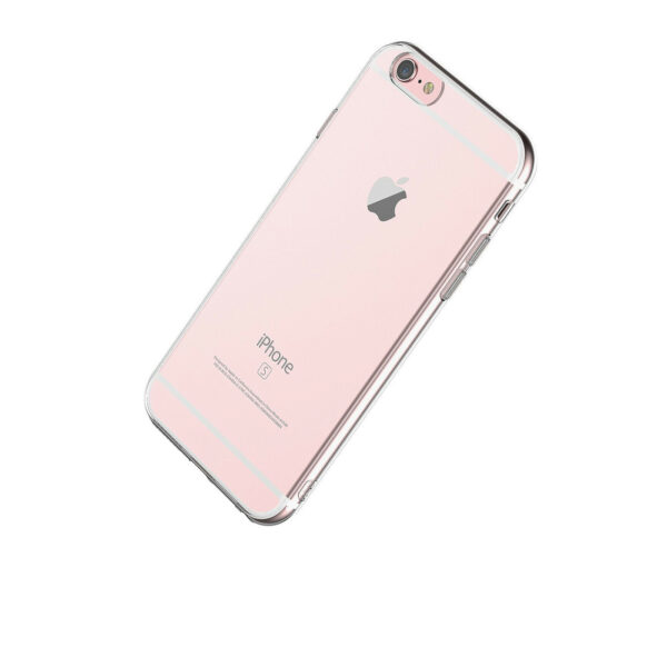 Clear TPU Gel Silicone Transparent Protective Case Compatible with iPhone 6 Plus
