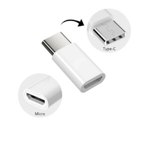 Micro USB Female to Type C Male Converter USB-C Adapter Converter Connector