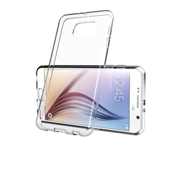 Samsung Galaxy S6 Silicone Gel Case Clear TPU Transparent Slim Protective Cover