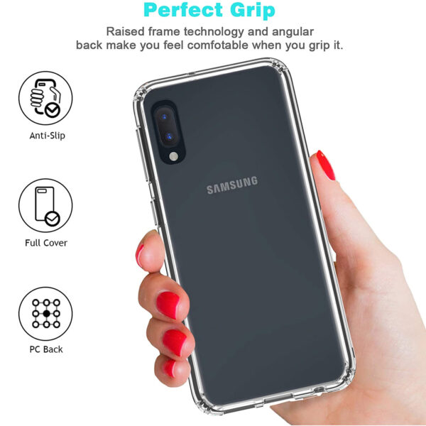For Samsung Galaxy A20 Shockproof Cover Silicone Bumper Gel Mobile Phone Case