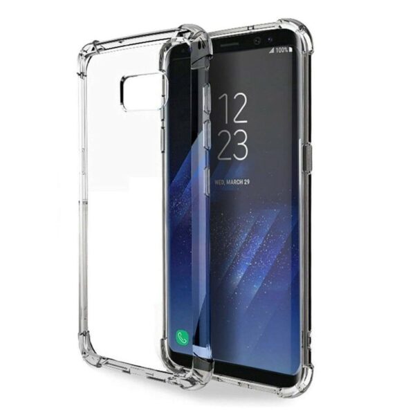 Samsung Galaxy S8 Clear Slim TPU GEL Shockproof Silicone Case Cover By Emaxsave