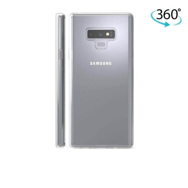 Samsung Galaxy Note 9 Case 360 Full Body Protection Clear transparent By Emaxsave