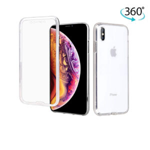 iPhone XS Max 360° Full Body TPU Silicone Case Gel Cover Skin Front back