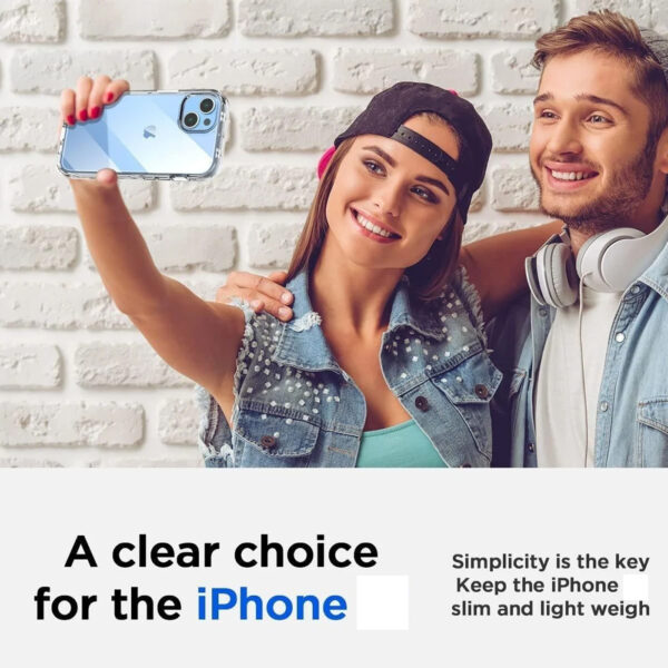 iPhone 15 Clear 360° Case By Emaxsave