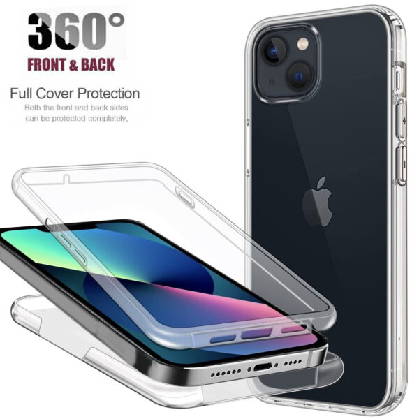 iPhone 15 Plus Clear 360° Case By Emaxsave